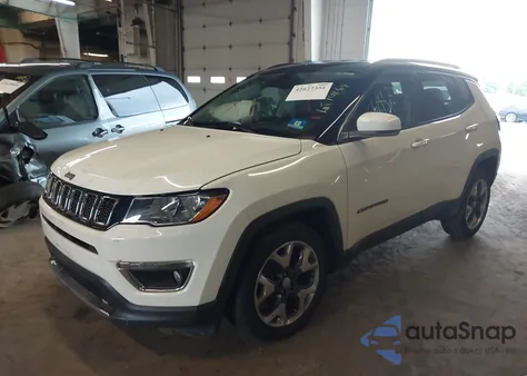 2020 Jeep Compass Limited 4X4 из США, поврежденный, VIN 3C4NJDCB8LT142191